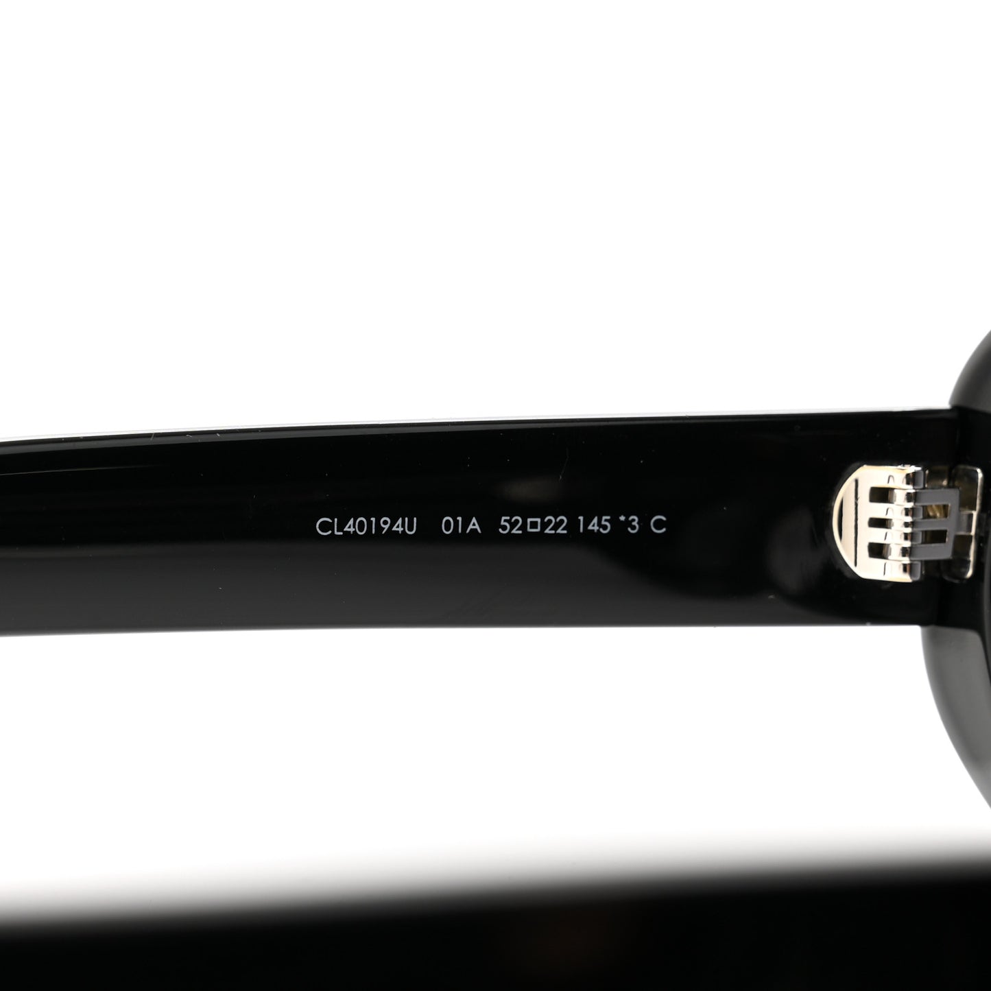 Acetate Triomphe 01 Sunglasses CL 40194U Black