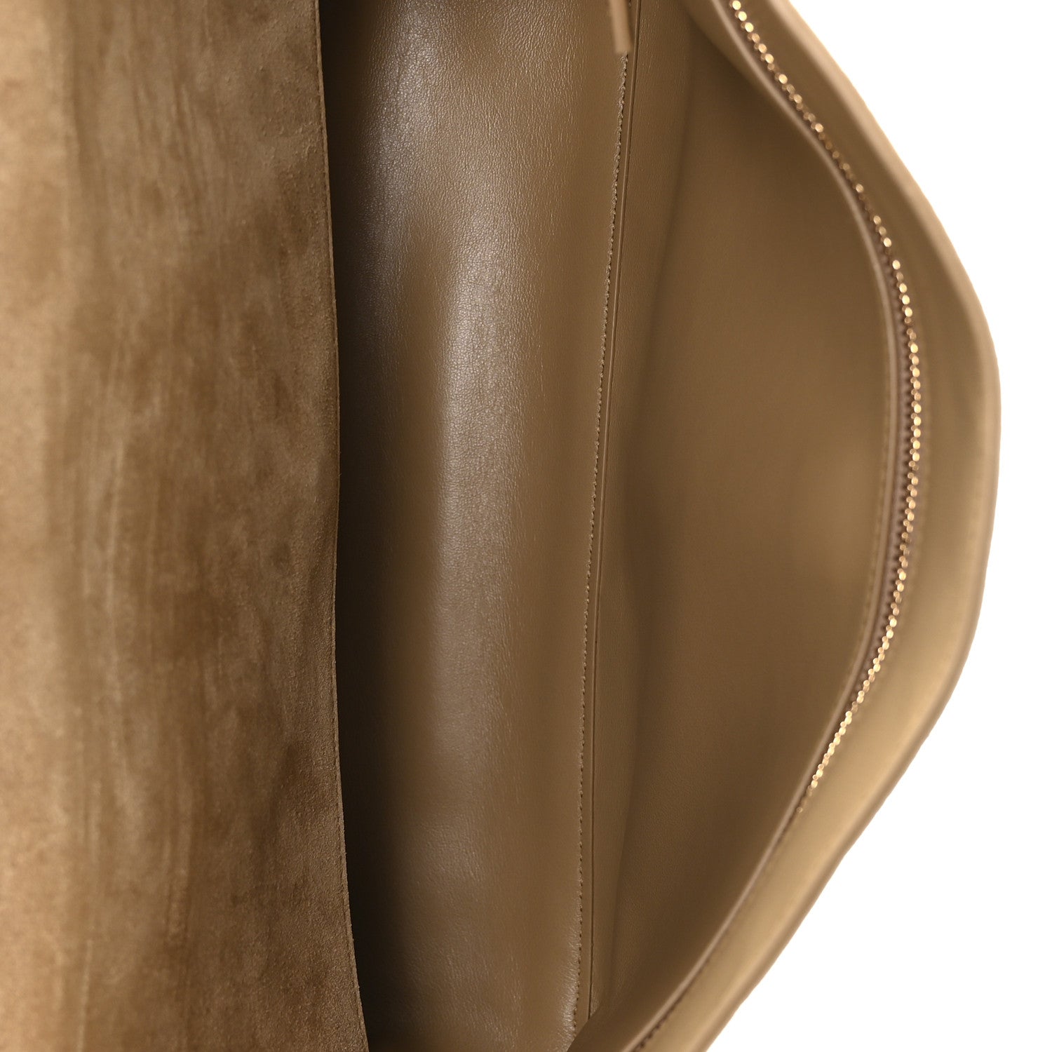 Chanel Suede Calfskin Small Souplissimo Maxi Flap Dark Beige 5 of 11