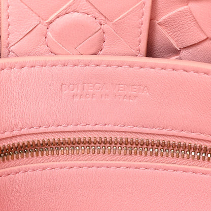 Bottega Veneta Nappa Intrecciato Small Andiamo Shoulder Bag Blush 6 of 10