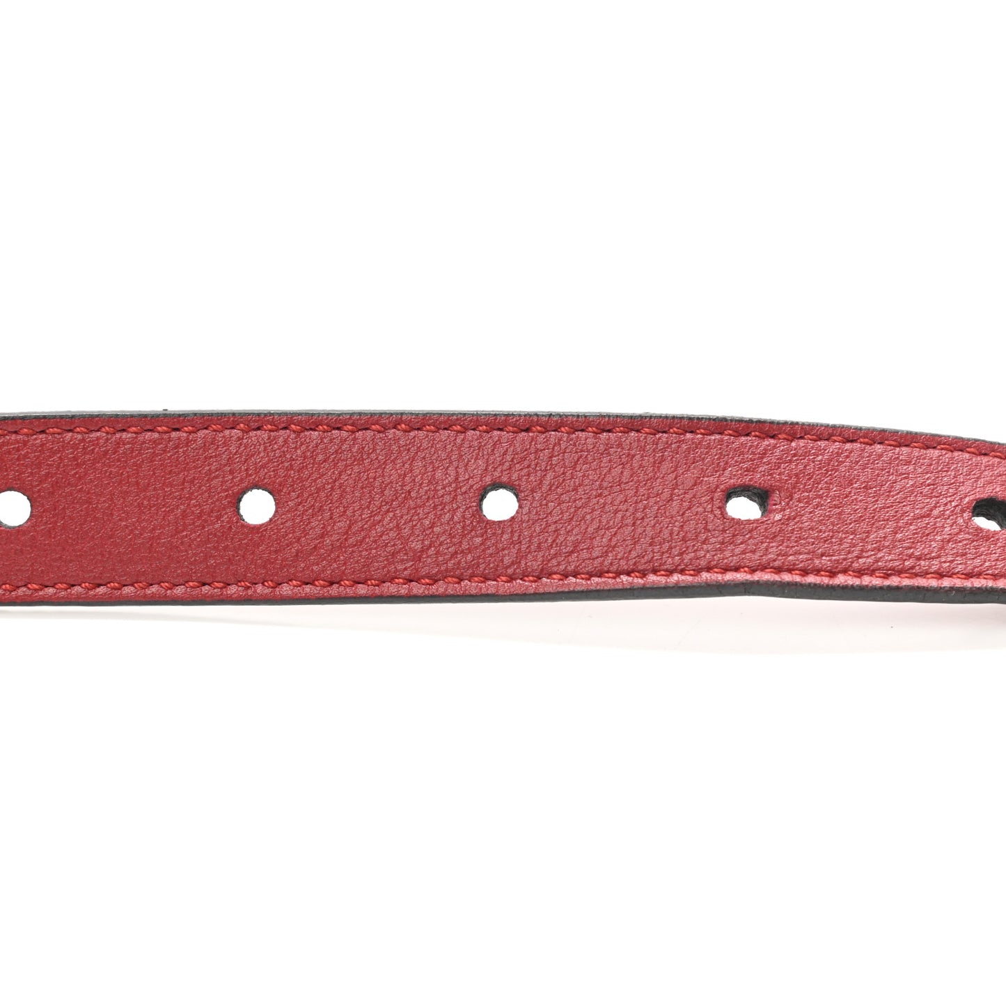 Patent Guccissima Belt 90 36 Red
