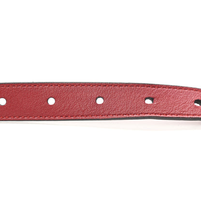 Gucci Patent Guccissima Belt 90 36 Red 4 of 6
