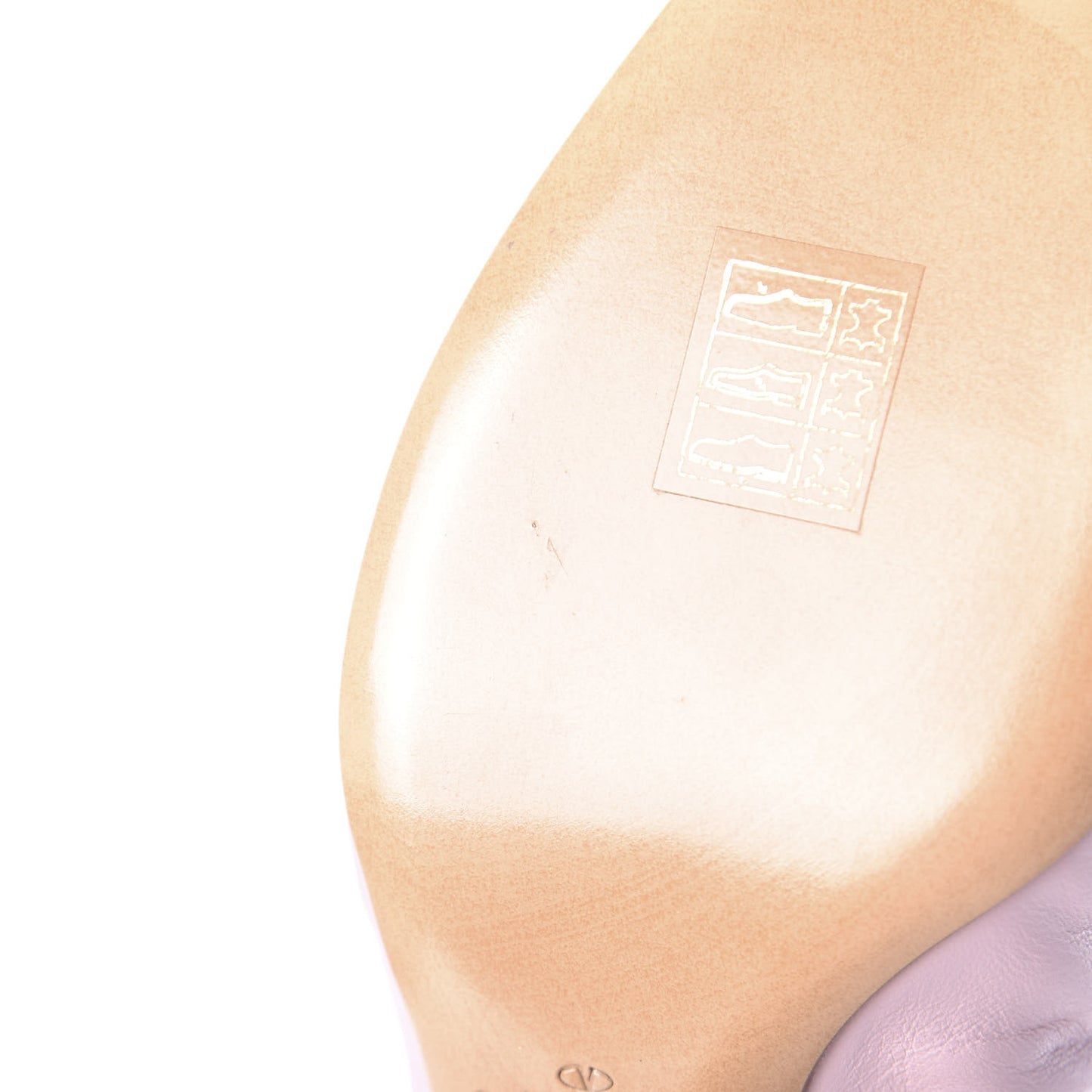 Nappa Love Latch Cross Strap 45mm Pumps 37.5 Cipria