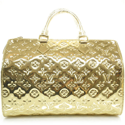 Louis Vuitton Monogram Miroir Speedy 30 Gold 1 of 11