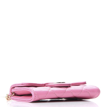 Chanel Caviar Quilted Belt Bag Pink 4 of 11