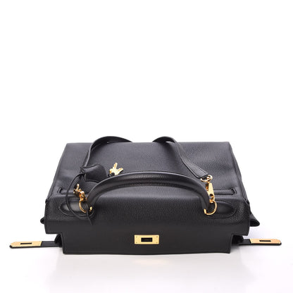Hermes Togo Kelly Retourne 32 Black 15 of 36