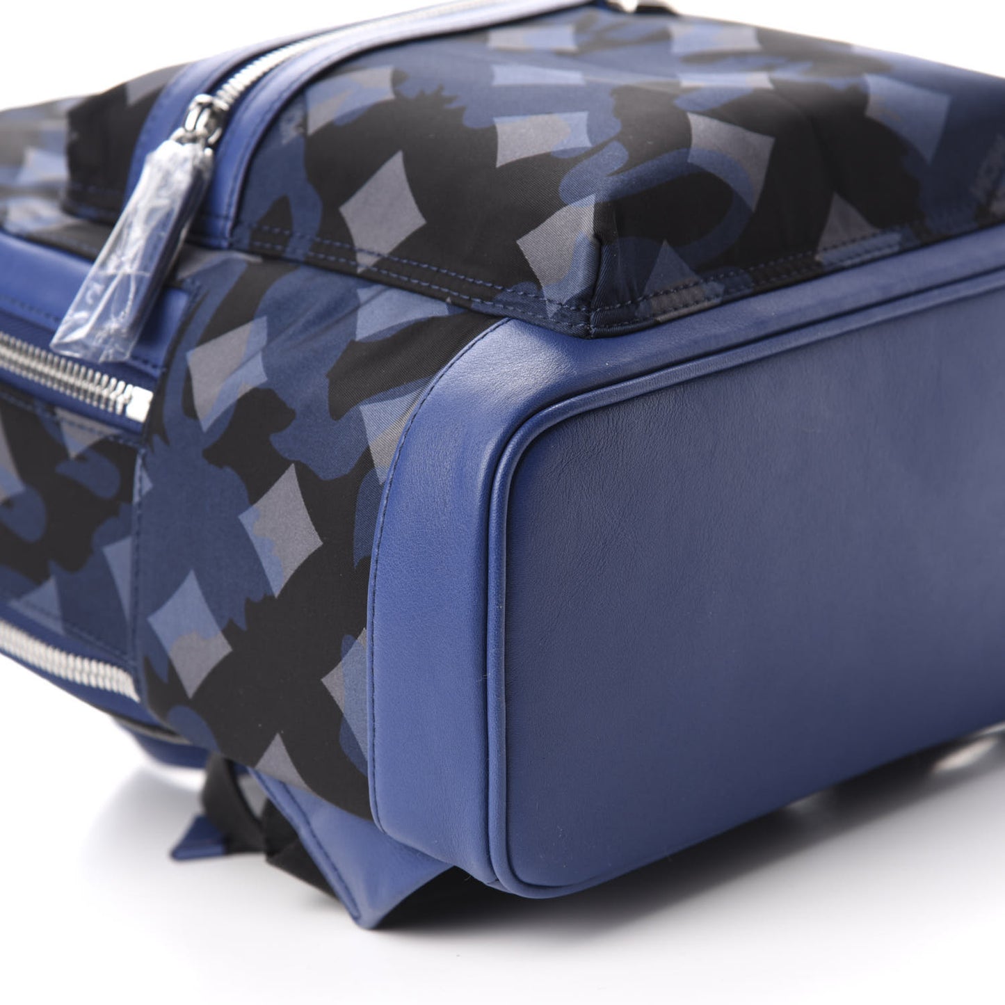 Nylon Camo Dieter Small Backpack Estate Blue