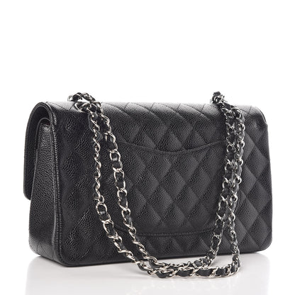 Chanel Caviar Quilted Medium Double Flap Black 3 of 10