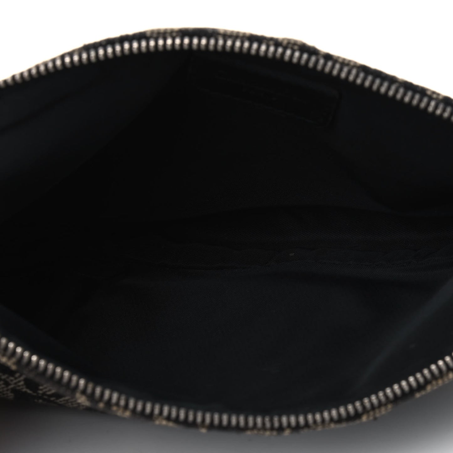 Monogram Mini Saddle Pochette Black