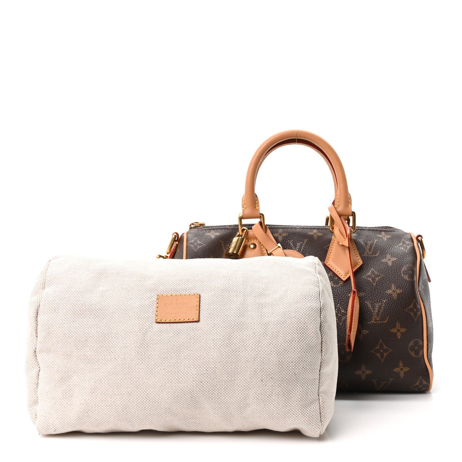 Louis Vuitton Calfskin Monogram Speedy P9 Bandouliere 25 4 of 11