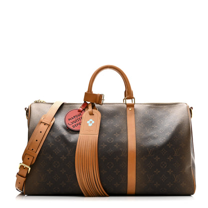 Louis Vuitton Monogram Dust Keepall Bandouliere 50 1 of 8