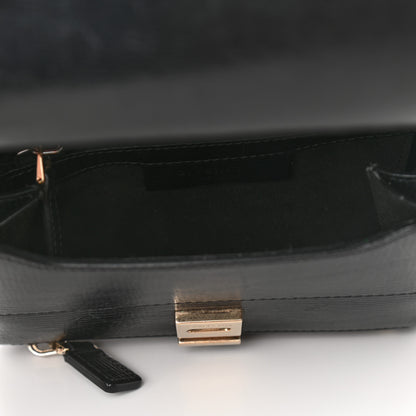 Givenchy Textured Calfskin Mini Pandora Box Crossbody Bag Black 7 of 13
