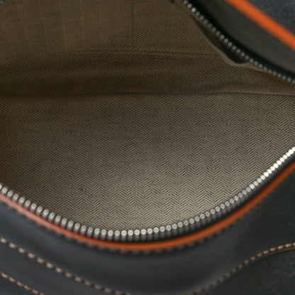 Loewe Calfskin Medium Puzzle Bag Black Tan 4 of 8