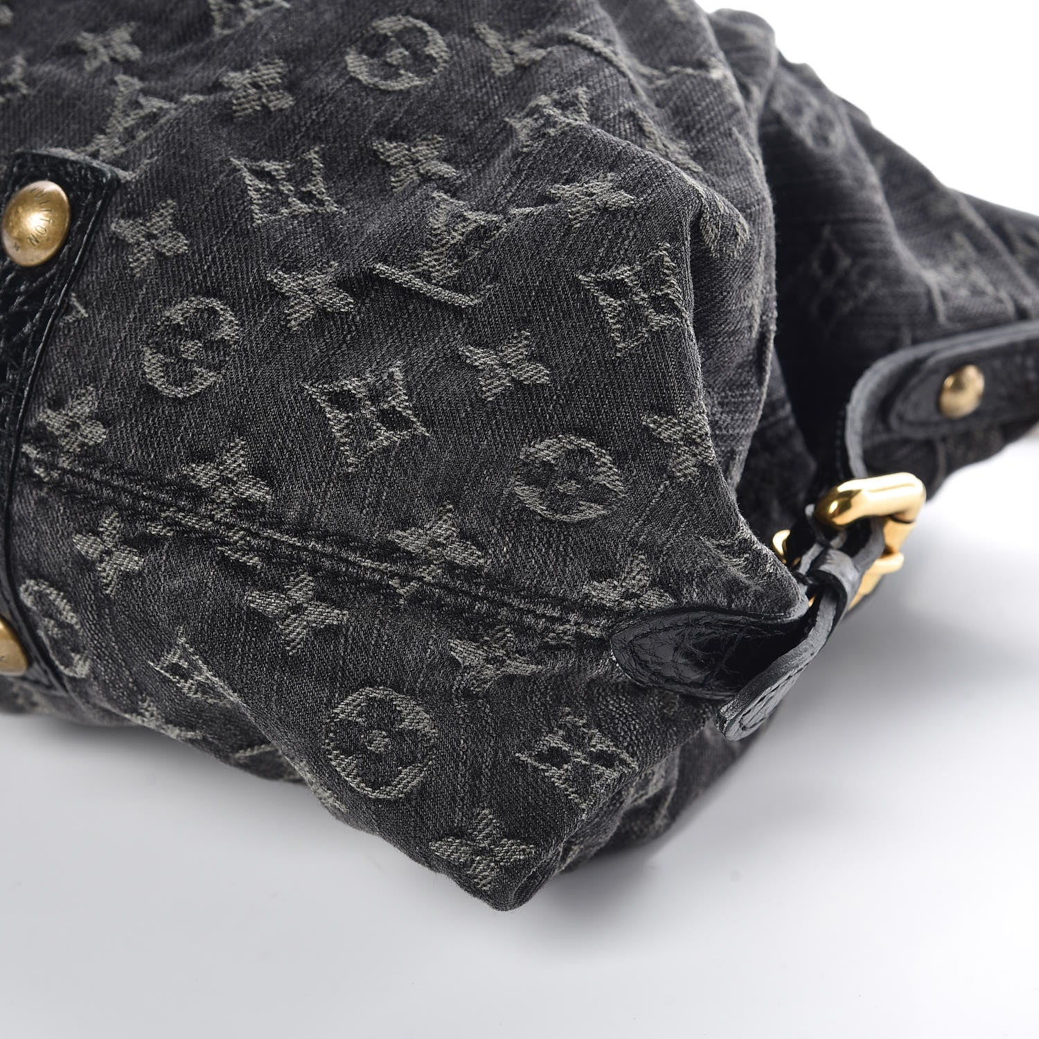 Louis Vuitton Denim Neo Cabby MM Black 11 of 11