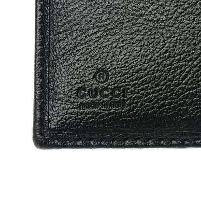 Gucci Textured Calfskin Web Rajah Trifold Black 7 of 10
