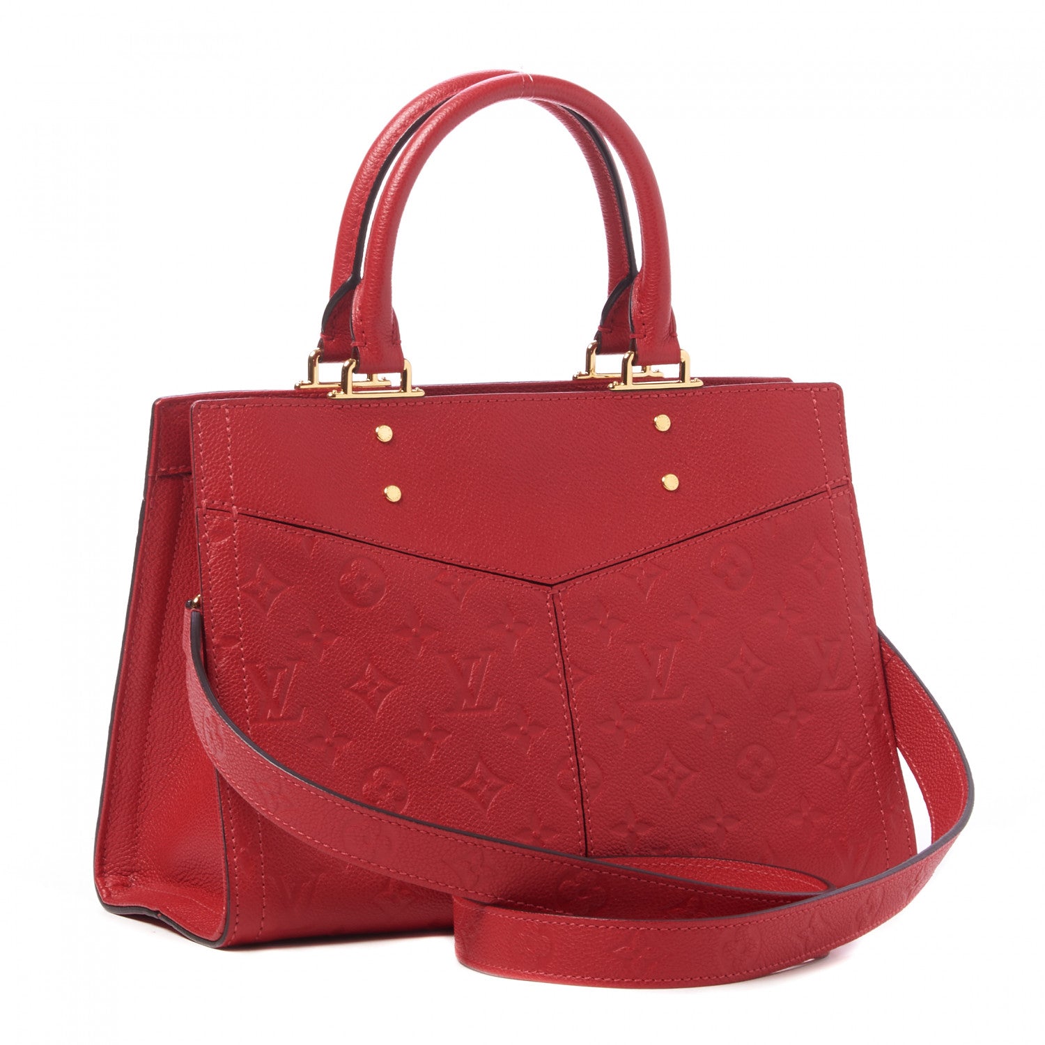 Louis Vuitton Empreinte Sully PM Scarlet 3 of 8
