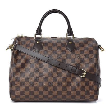Louis Vuitton Damier Ebene Speedy Bandouliere 30 1 of 9