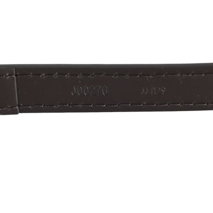 Louis Vuitton Calfskin 16mm Adjustable Shoulder Strap Brown 4 of 5