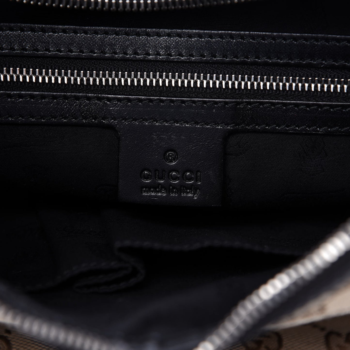 Monogram Medium GG Twins Hobo Black