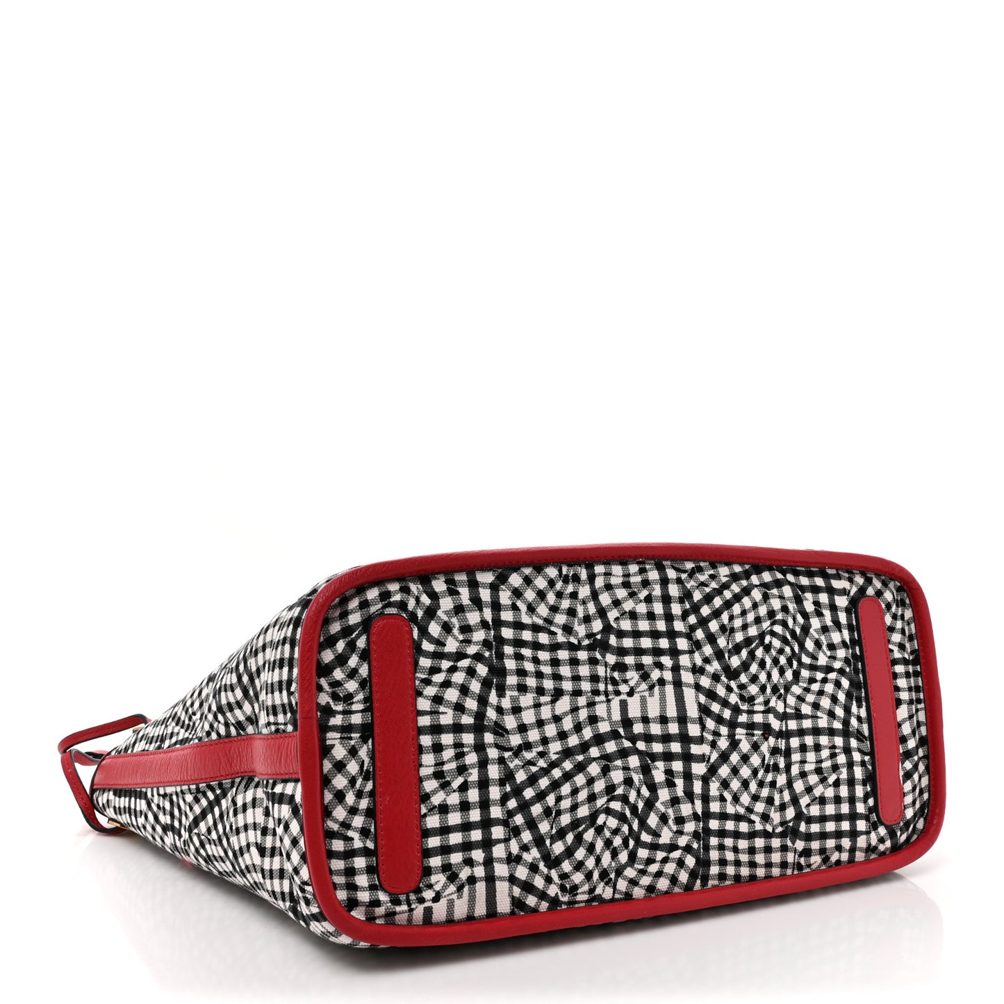 Visetos Medium Liz Reversible Shopper Tote Ruby Red