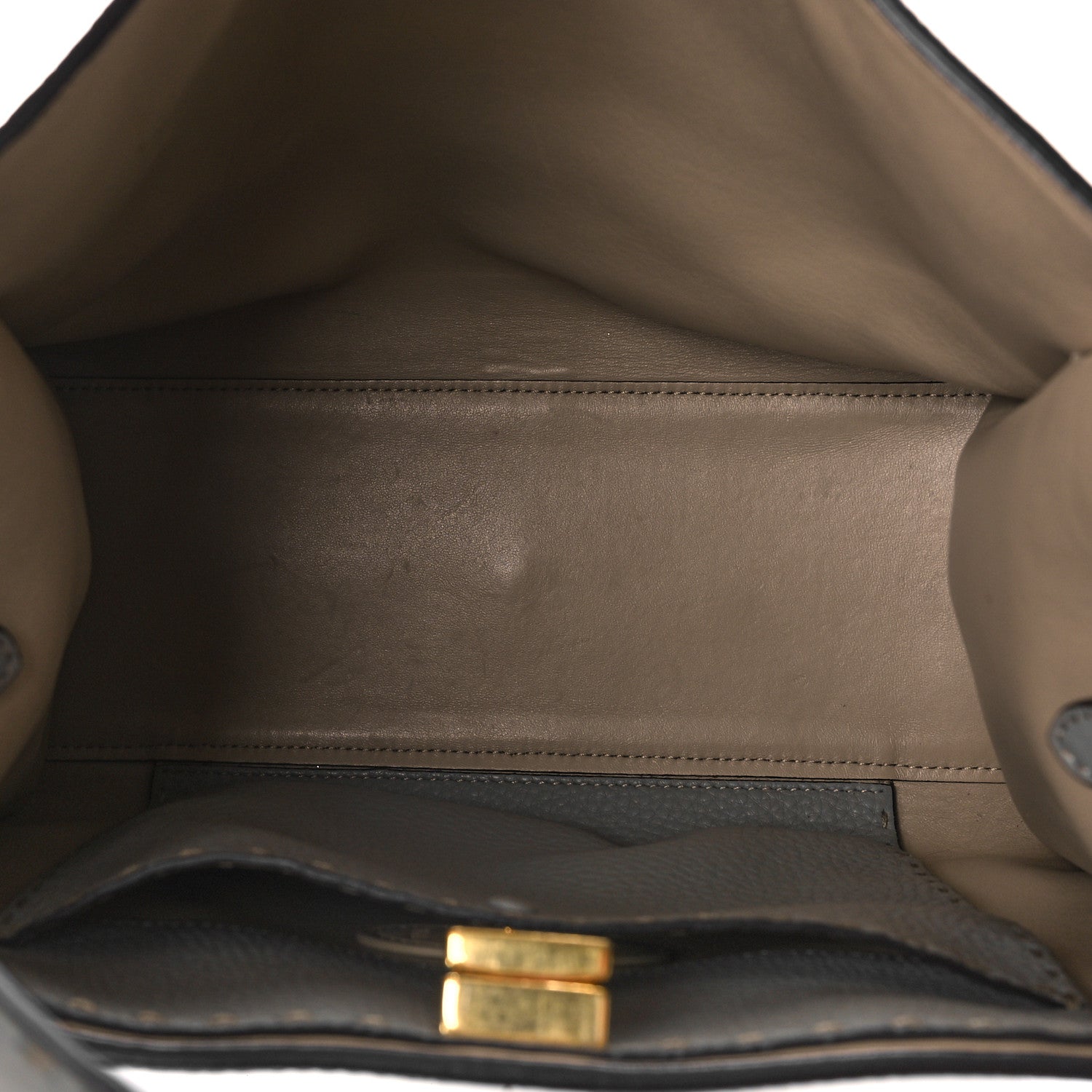 Fendi Cuoio Romano Selleria Medium Peekaboo X-Lite Nube 5 of 10