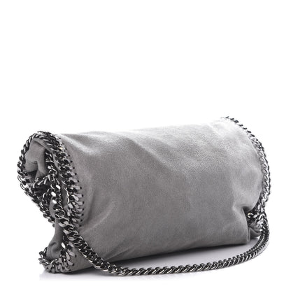 Stella McCartney Shaggy Deer Falabella Fold Over Tote Grey 4 of 10