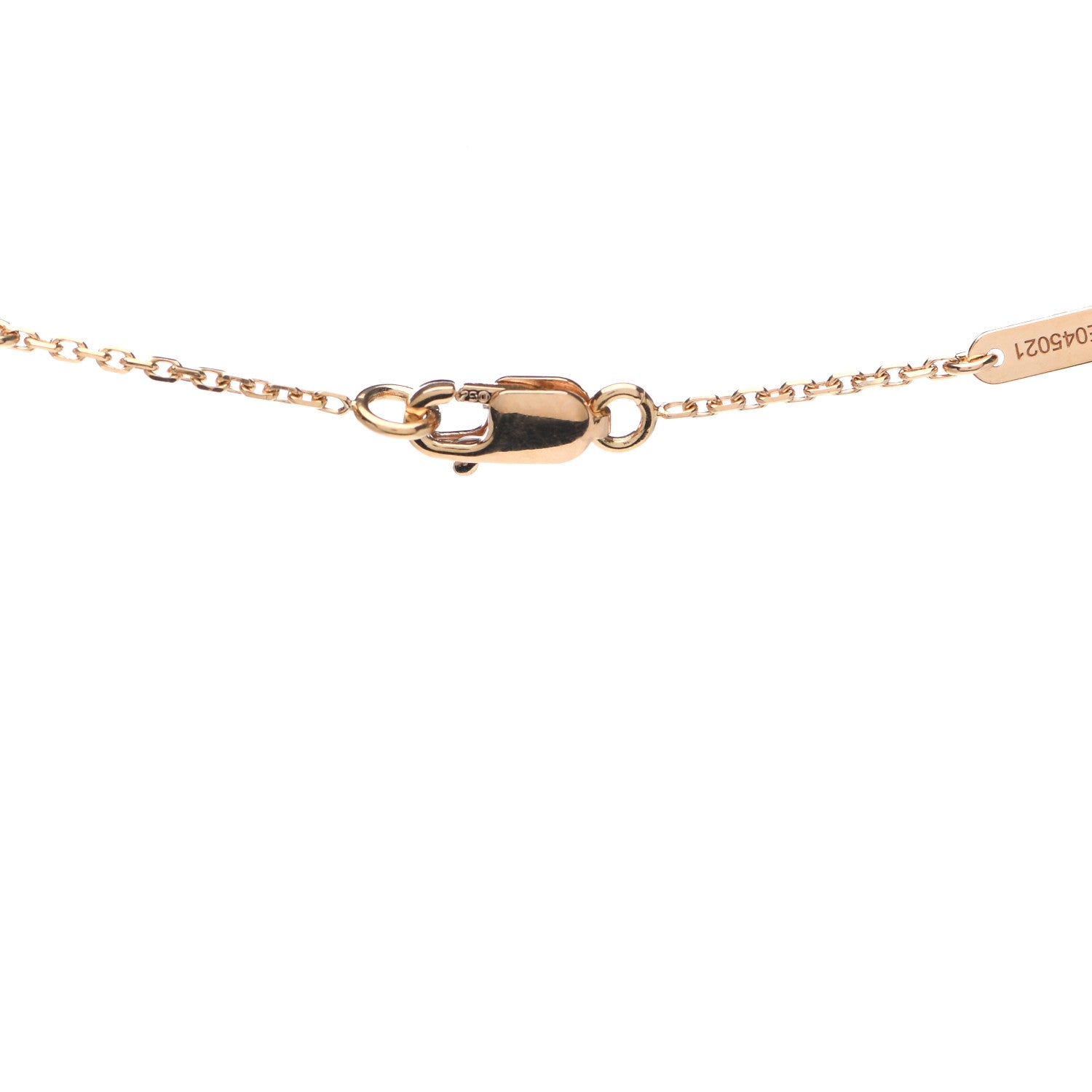 Van Cleef & Arpels 18K Rose Gold Sweet Alhambra Pendant Necklace 4 of 6