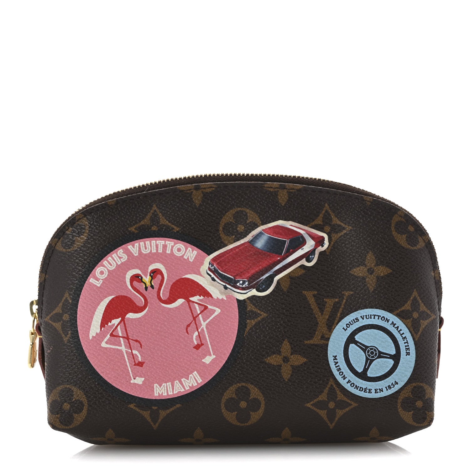 Louis Vuitton Monogram World Tour Cosmetic Pouch 1 of 13