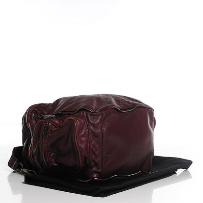 Alexander Wang Washed Lambskin Jane Shoulder Bag Burgundy 4 of 9