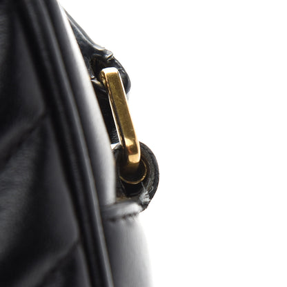 Saint Laurent Calfskin Matelasse Monogram Lou Camera Bag Black 11 of 11