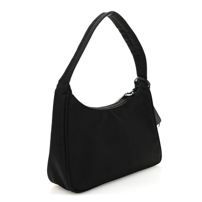 Prada Tessuto Nylon Mini Re-Edition 2000 Bag Black 3 of 12
