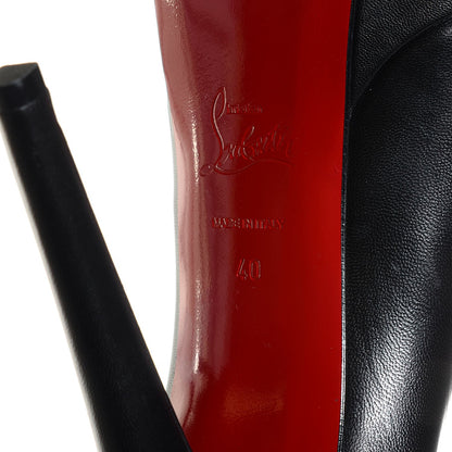 Christian Louboutin Nappa Bianca 140 Pumps 40 Black 6 of 6