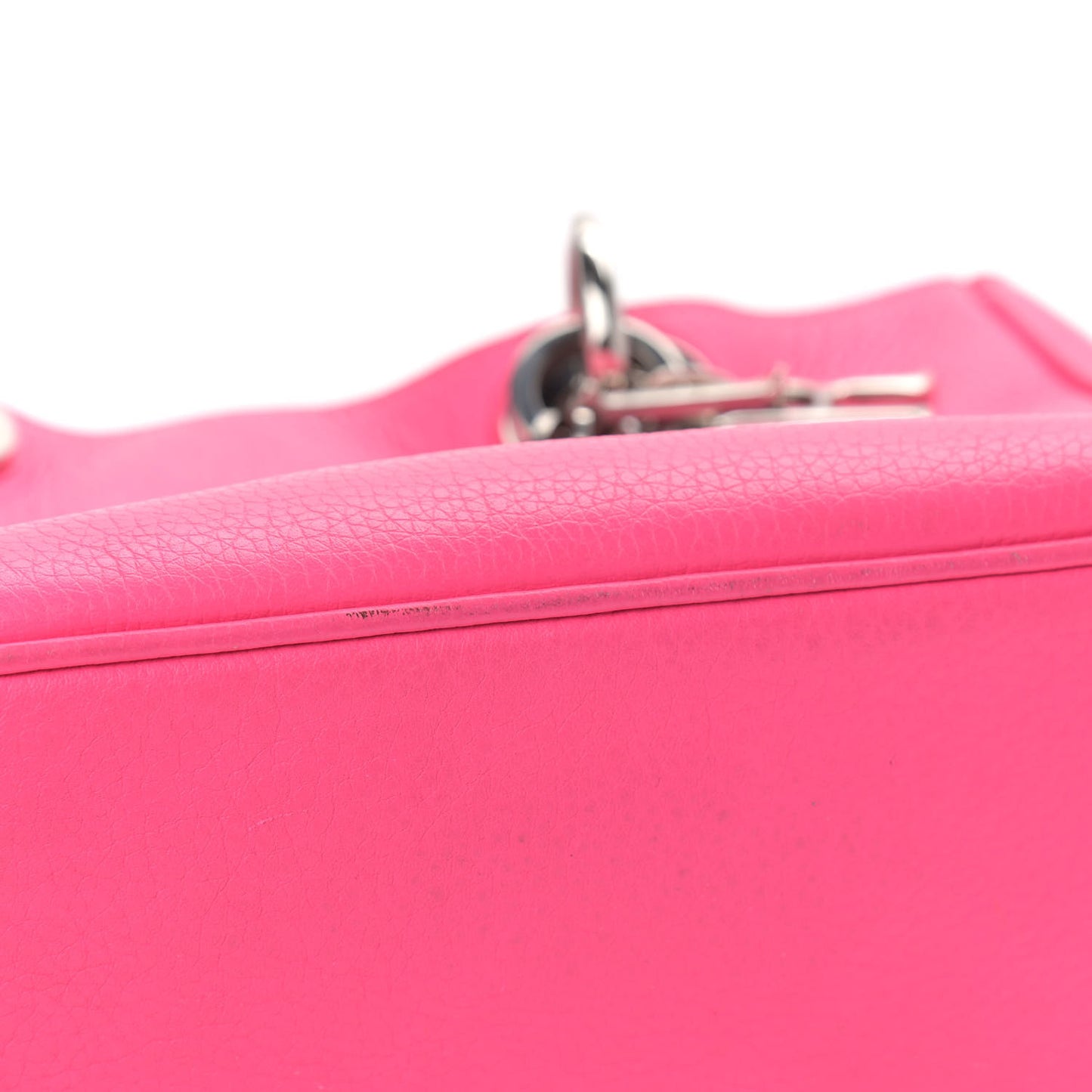 Calfskin Small Diorissimo Tote Pink