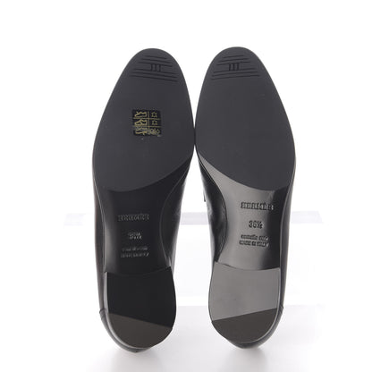 Hermes Goatskin Paris Loafers 36.5 Black 6 of 11