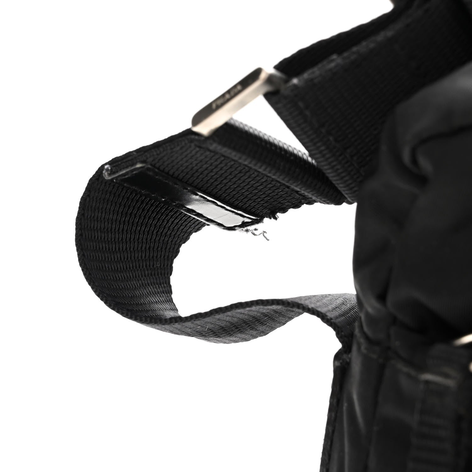 Prada Nylon Tessuto Vela Crossbody Bag Black 15 of 15