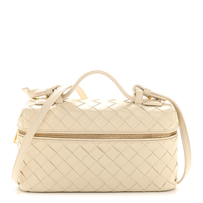 Bottega Veneta Calfskin Intrecciato Bang Bang Vanity Case Sea Salt 1 of 15