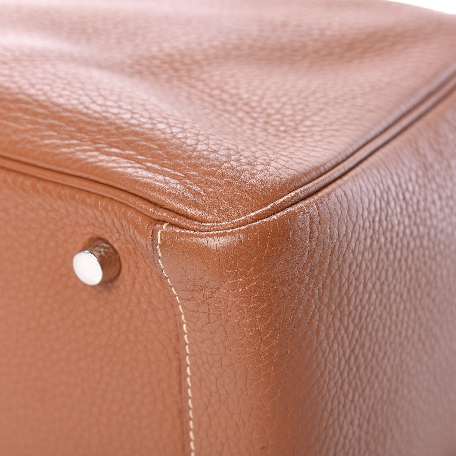 Hermes Taurillon Clemence Lindy 30 Gold 12 of 14