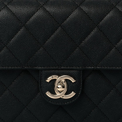 Chanel Caviar Quilted Large Like A Wallet Flap Black 10 of 11