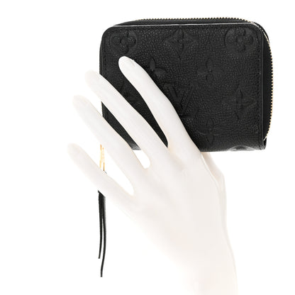 Louis Vuitton LOUIS VUITTON Empreinte Zippy Coin Purse Black 2 of 6