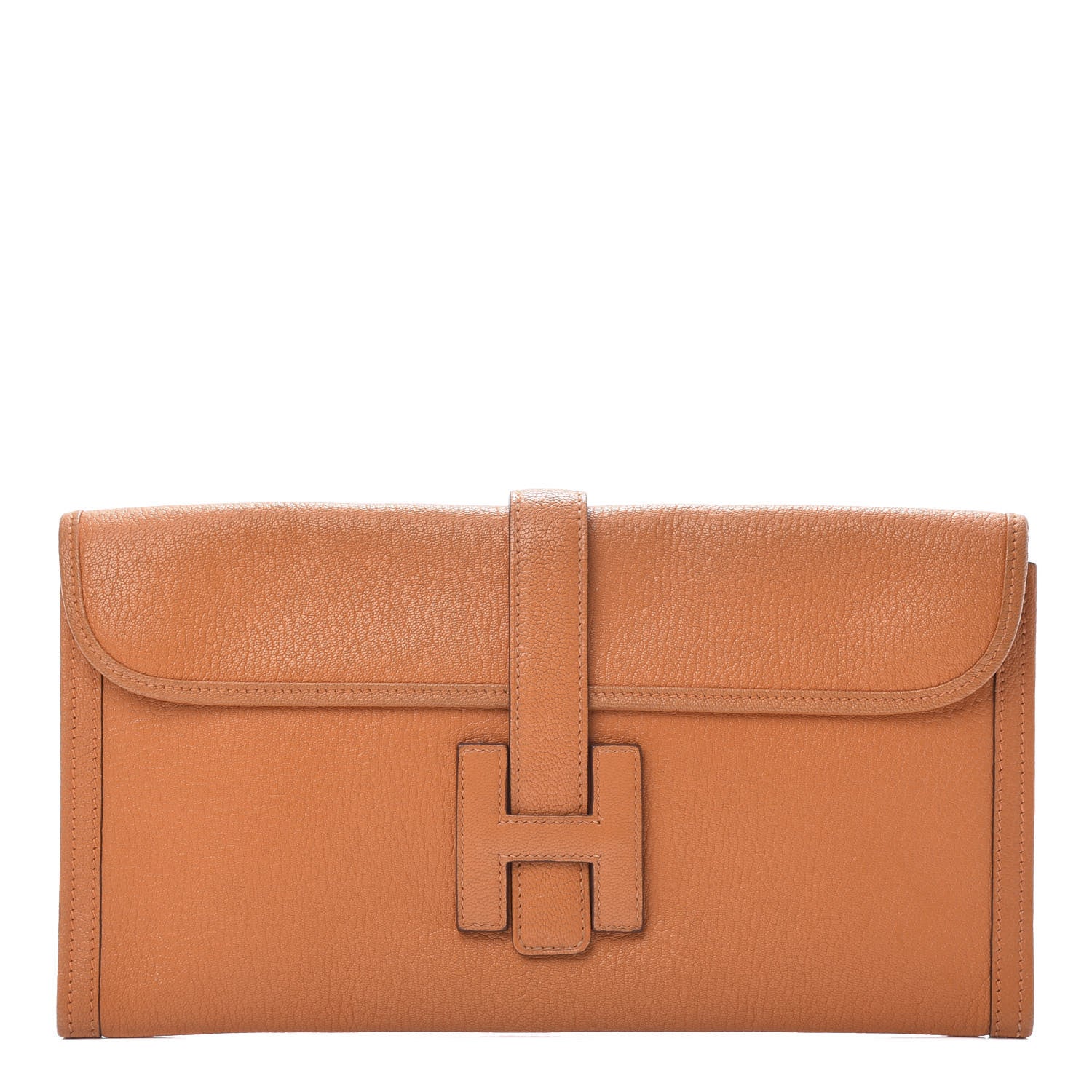 Hermes Chevre Mysore Jige Elan 29 Clutch Orange 1 of 10