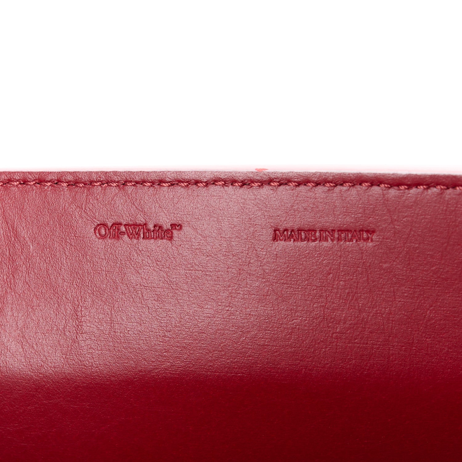 Off-White Saffiano Jitney 1.4 Top Handle Bag Pink 9 of 14