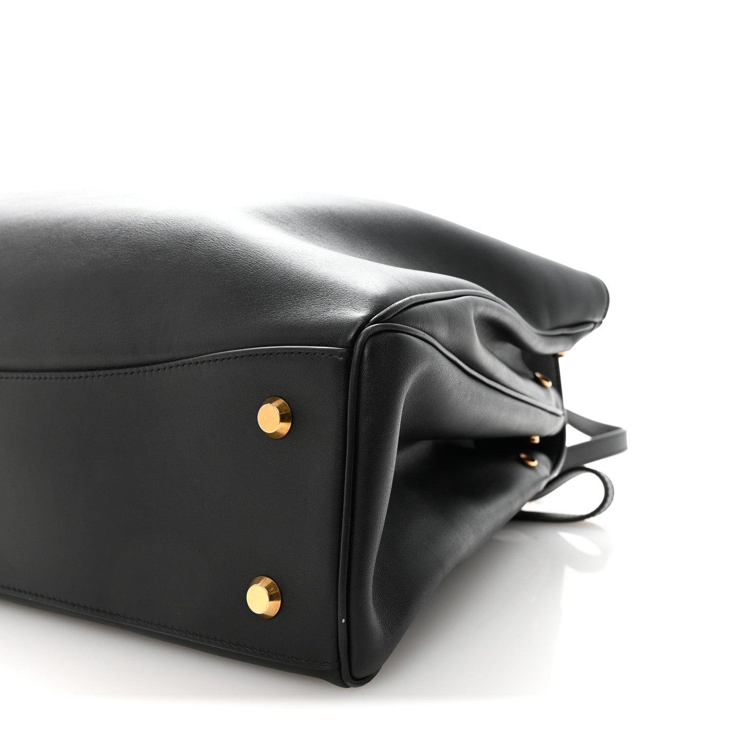 Balenciaga Smooth Calfskin Large Rodeo Top Handle Handbag Black 9 of 9