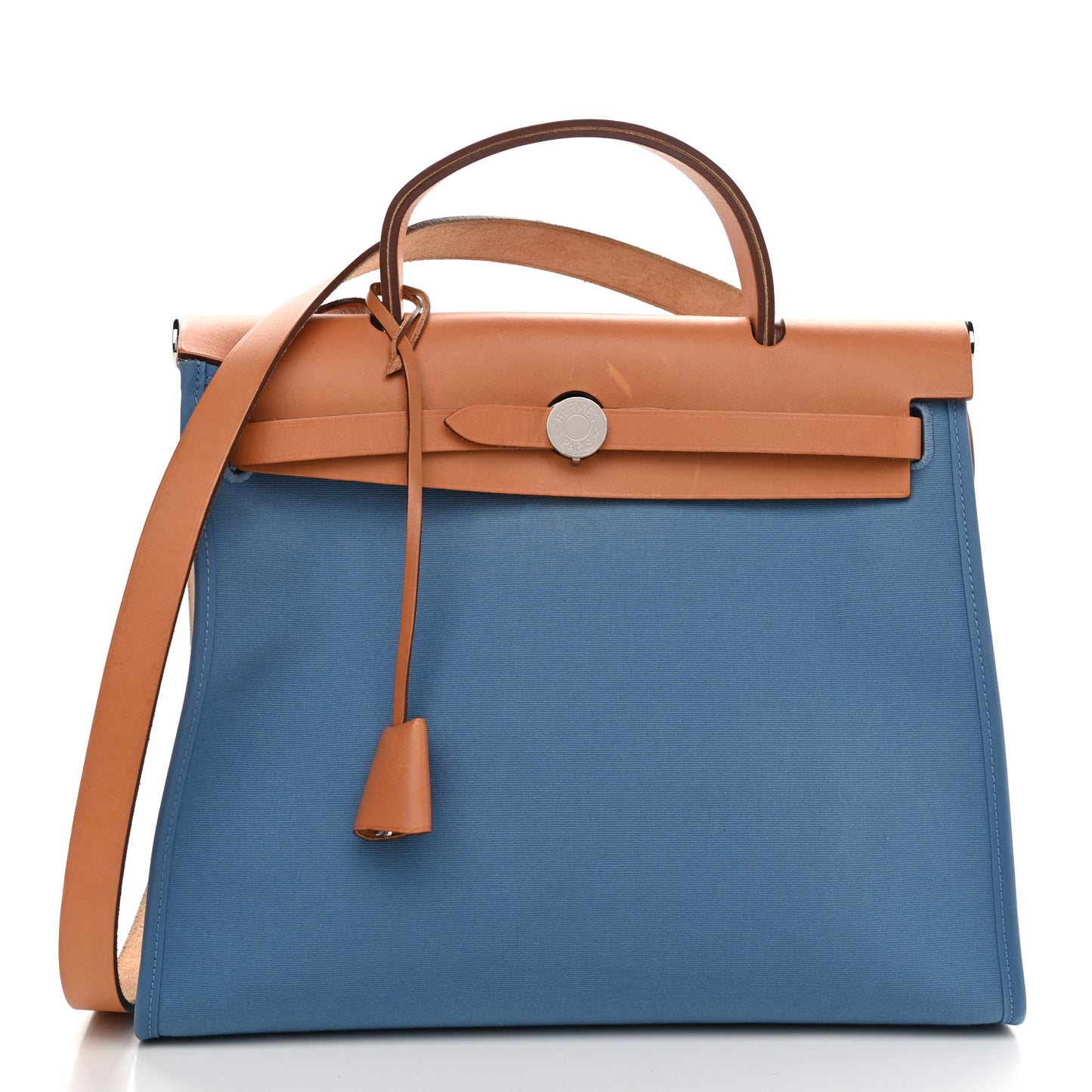 Vache Hunter Toile Herbag Zip 31 PM Azur Natural