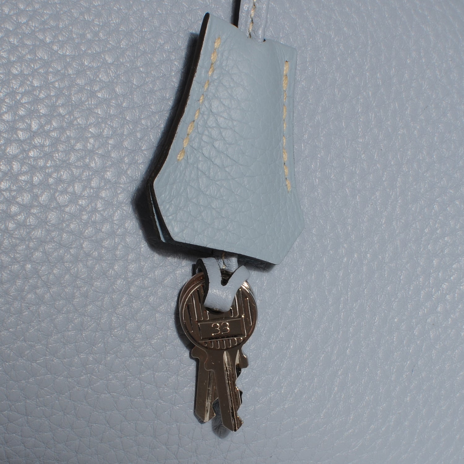 Hermes Togo Birkin 30 Bleu Lin 7 of 10