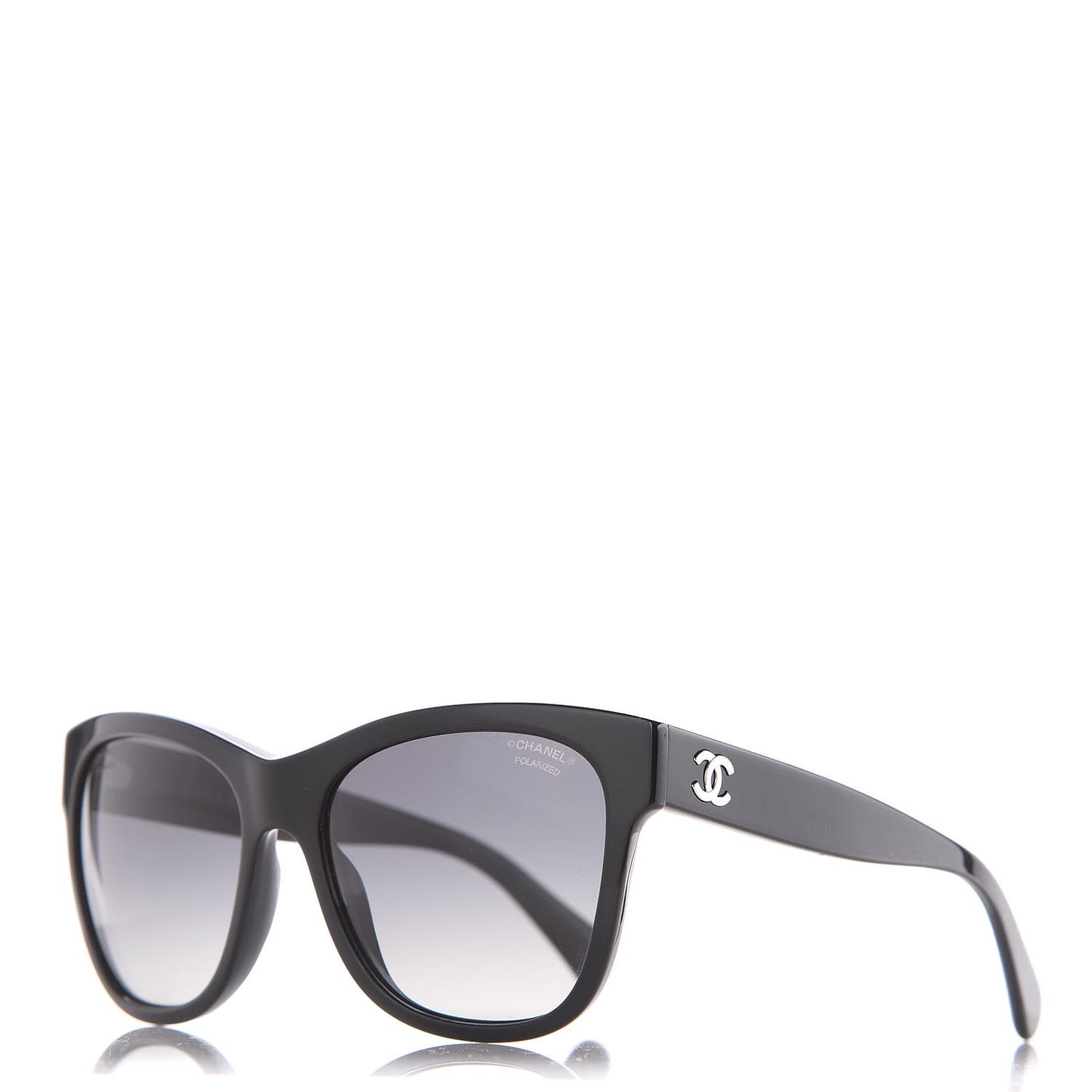 Polarized Square CC Sunglasses 5380 Black