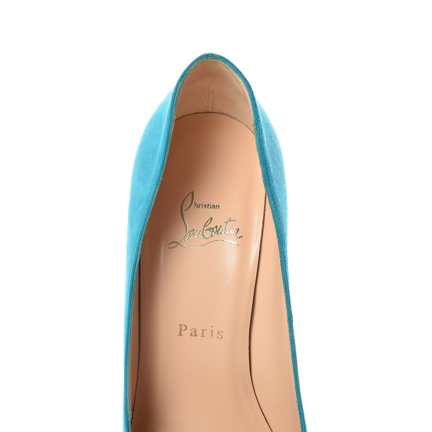 Suede Ron Ron 100 Pumps 39 Turquoise
