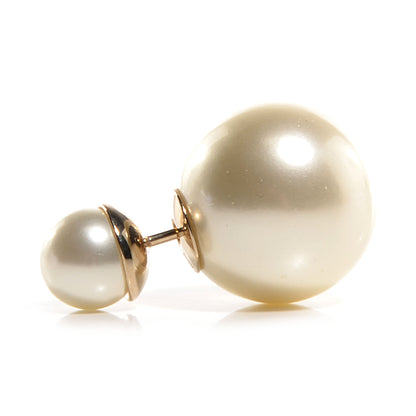 Christian Dior Mise En Dior Tribal Earrings Cream 3 of 6