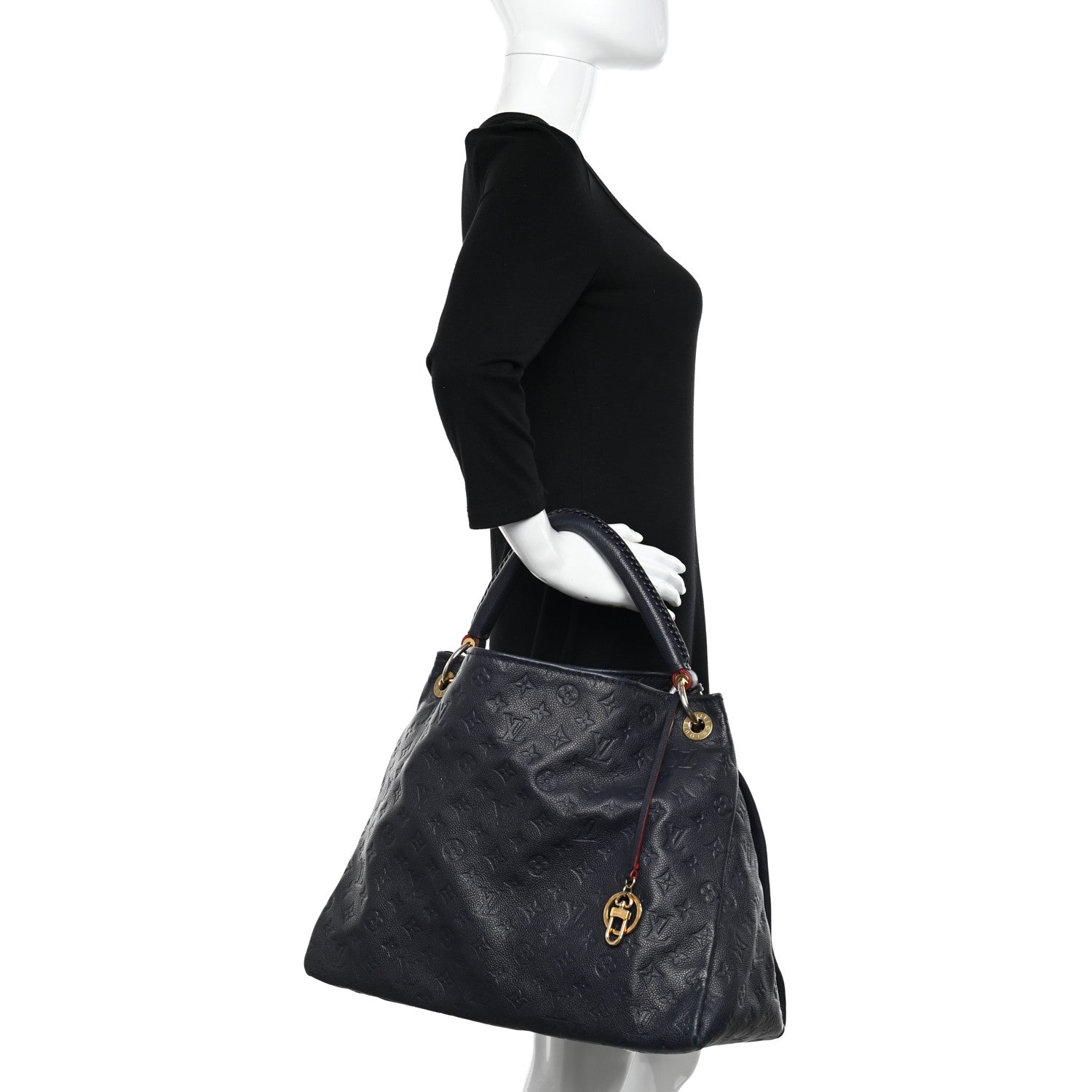 Louis Vuitton Empreinte Artsy MM Marine Rouge 2 of 12