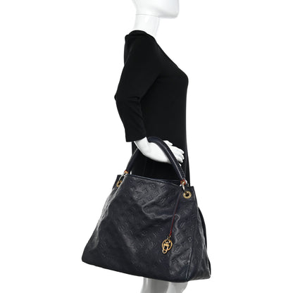 Louis Vuitton Empreinte Artsy MM Marine Rouge 2 of 12