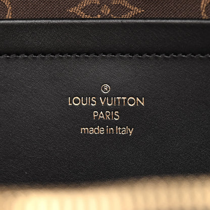 Louis Vuitton Calfskin Monogram Embossed Utility Crossbody Black 6 of 9
