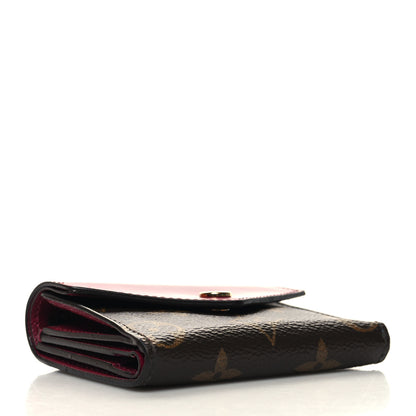 Louis Vuitton Monogram Zoe Wallet Fuchsia 4 of 10